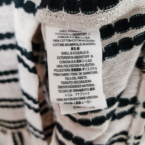 Free People striped eyelet peplum tank top - Picture 5 of 5